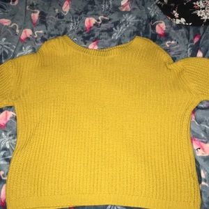 Yellow sweater
